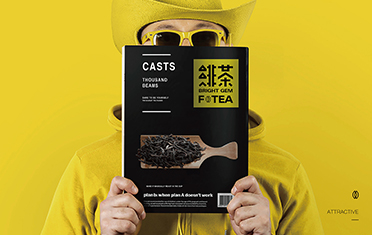 承德绯茶品牌设计